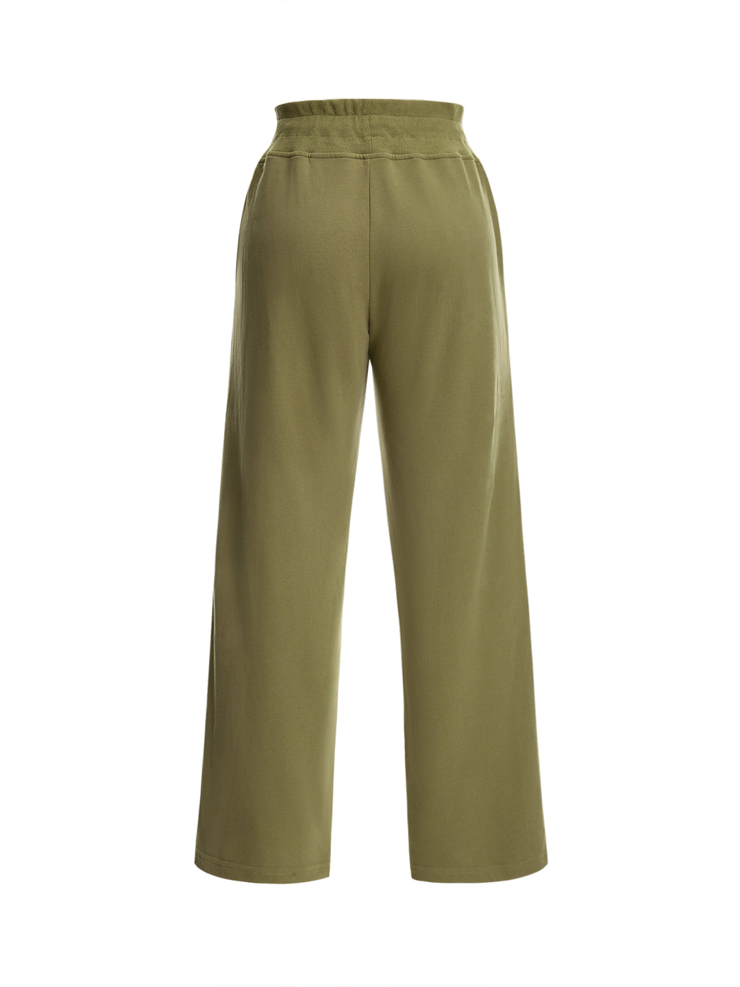 Pantalones de chándal con cordón de pierna ancha de la pierna ancha