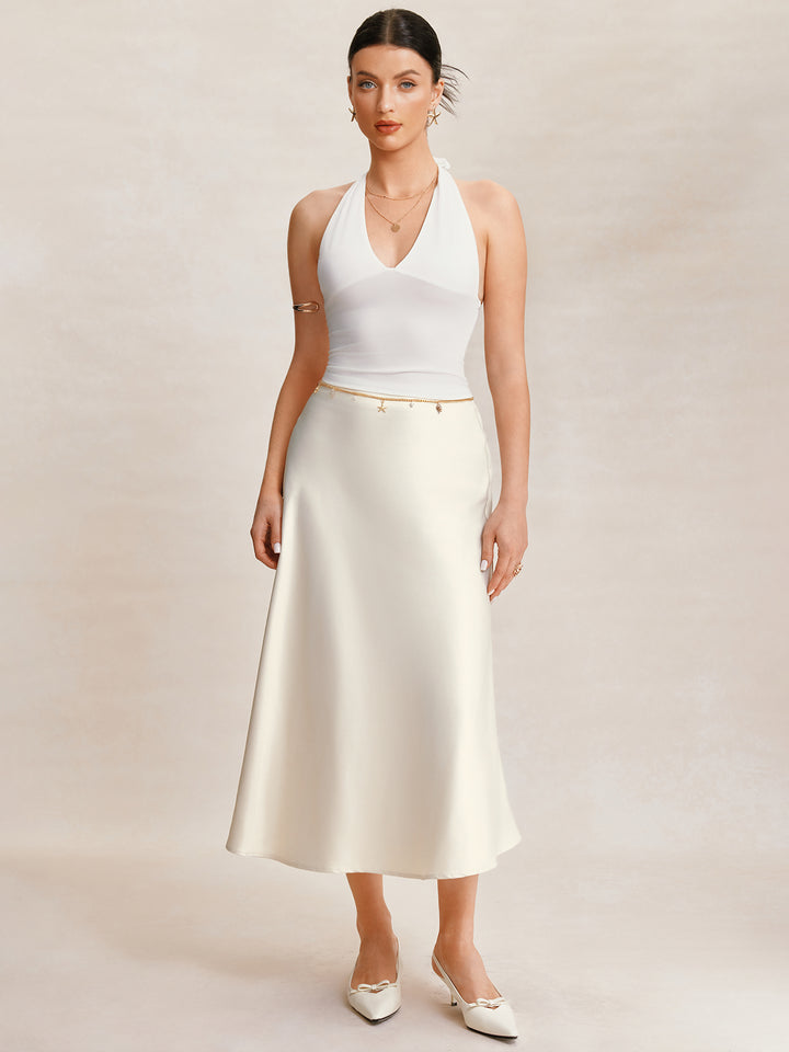 Sirena elegante maxi donna gonna