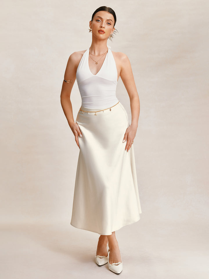 Sirena elegante maxi donna gonna