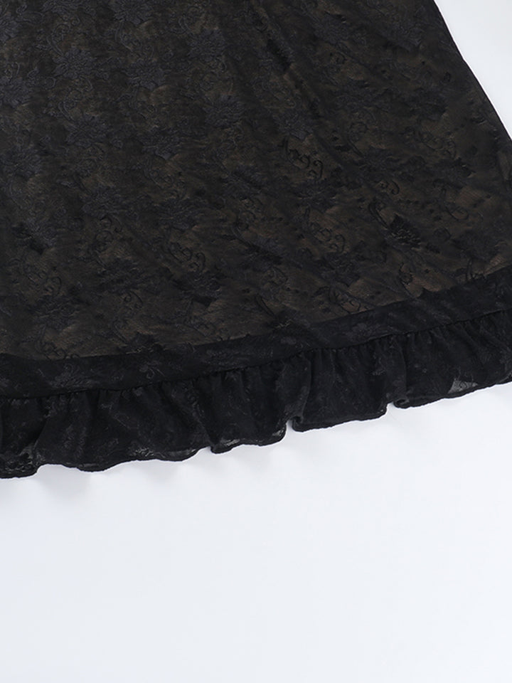 Elegante Korsettspitzenverkleidung Schatz Frauen zweiteilige Outfits