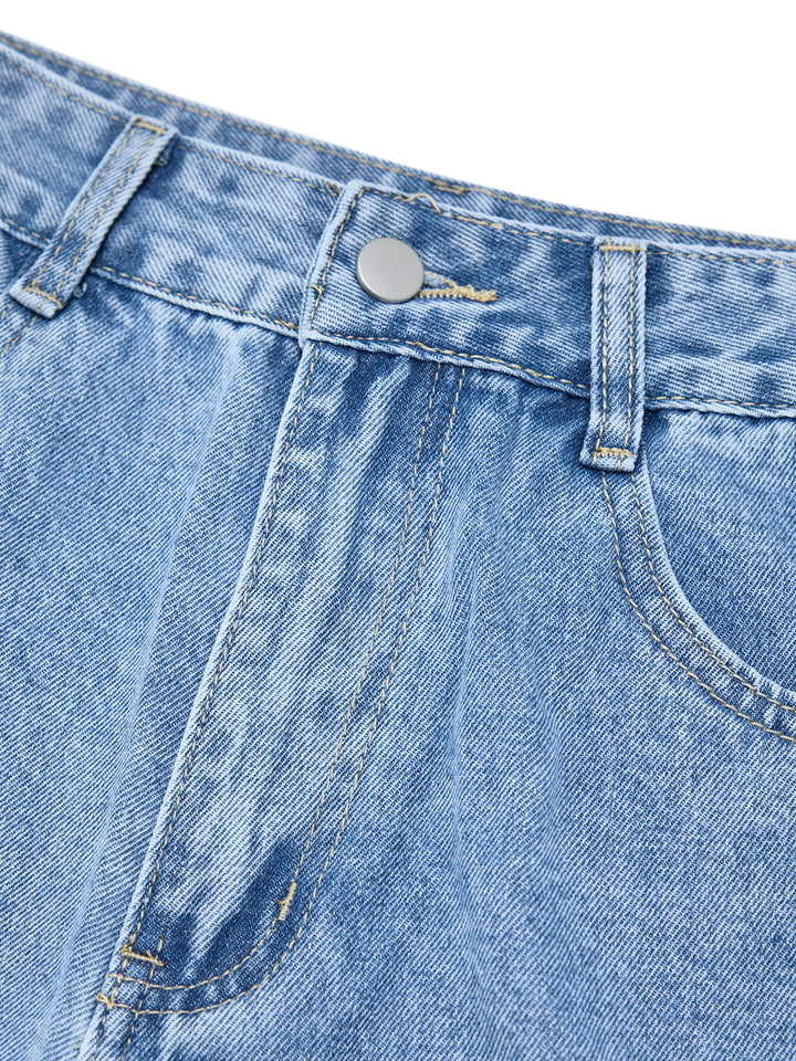 Straight Casual Long Women Jeans