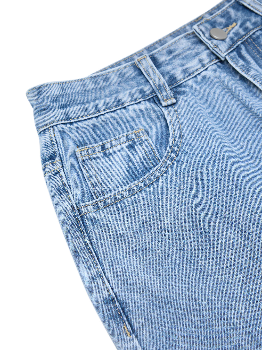 Straight Casual Long Women Jeans