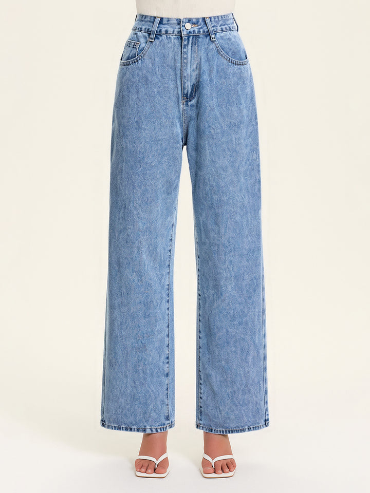 Straight Casual Long Women Jeans