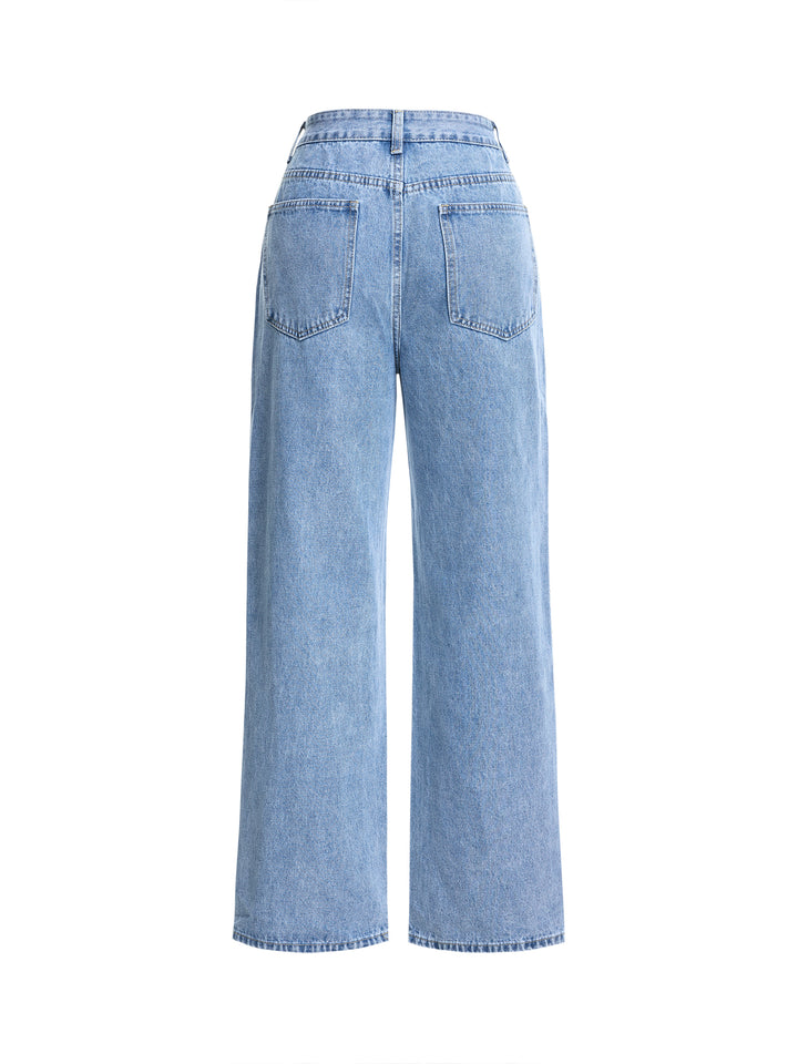 Straight Casual Long Women Jeans
