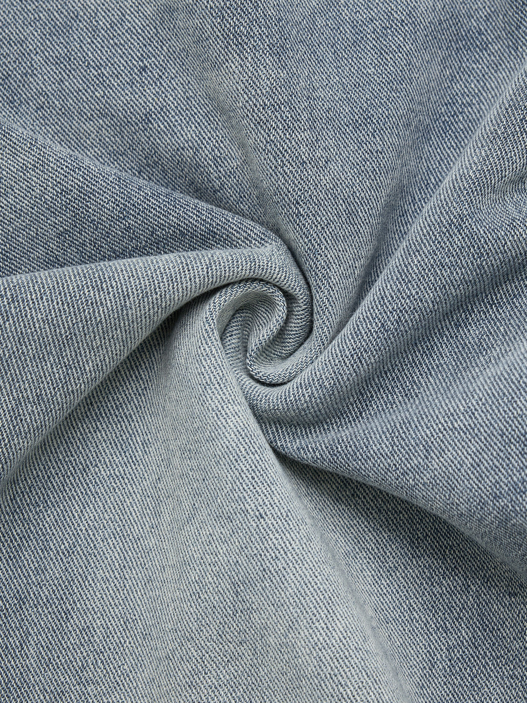 Jeans de mujer larga lavada casual de pierna ancha