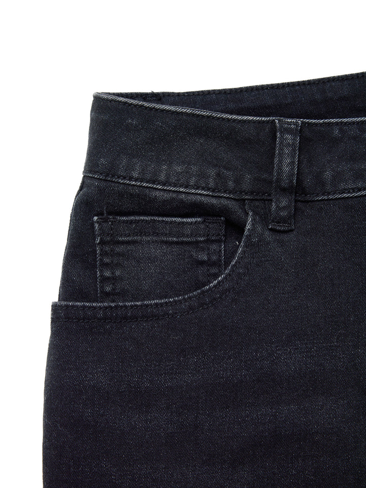 Lápiz casual casual jeans de mujer larga lavada