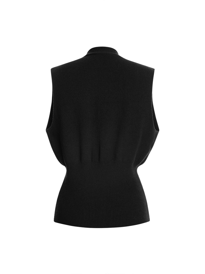 Cardigans de mujeres de mangas regulares con cuello vano V casual V