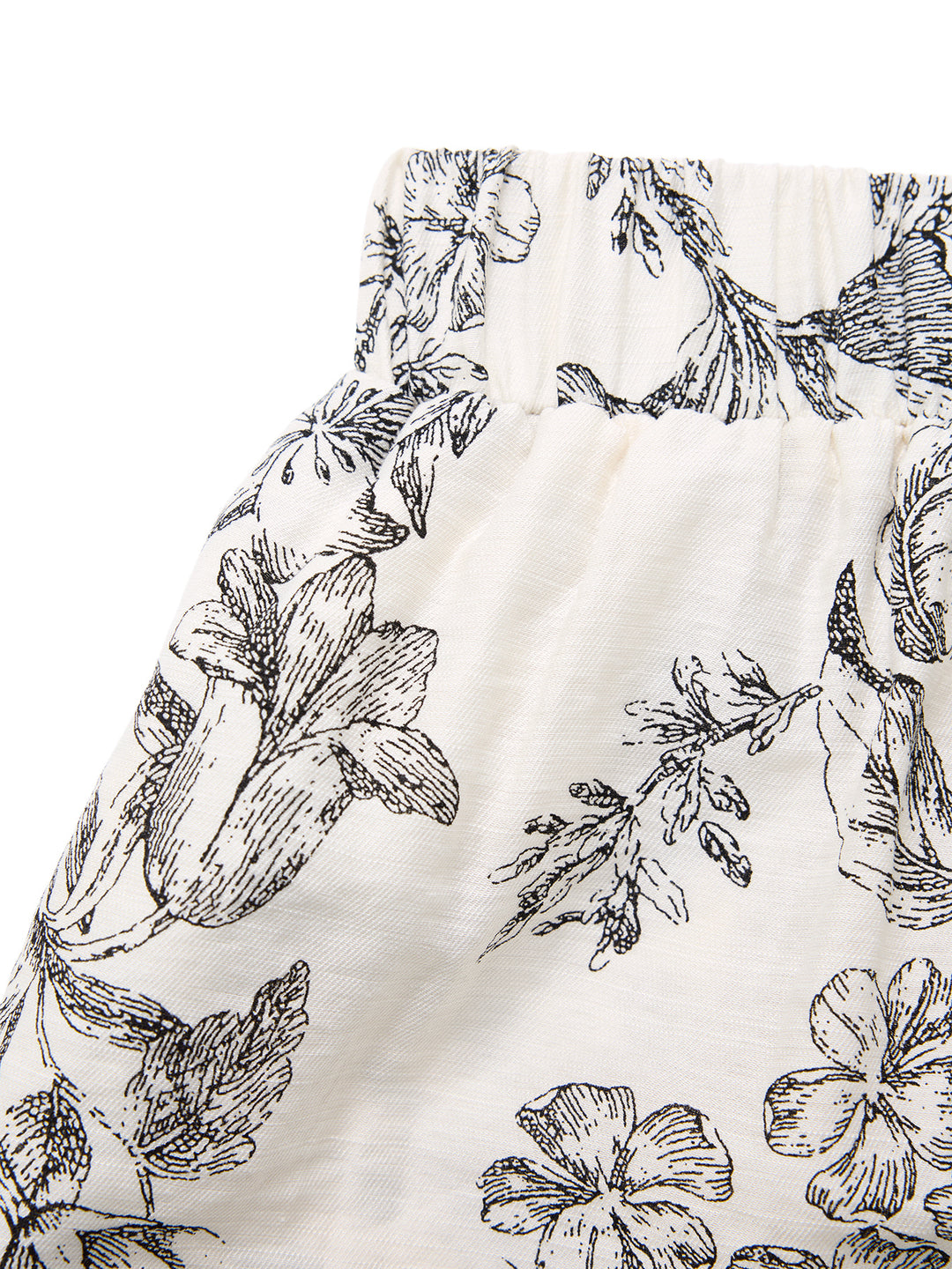 Eine Linie boho florale runde Hals Lange Frauen zweiteilige Outfits