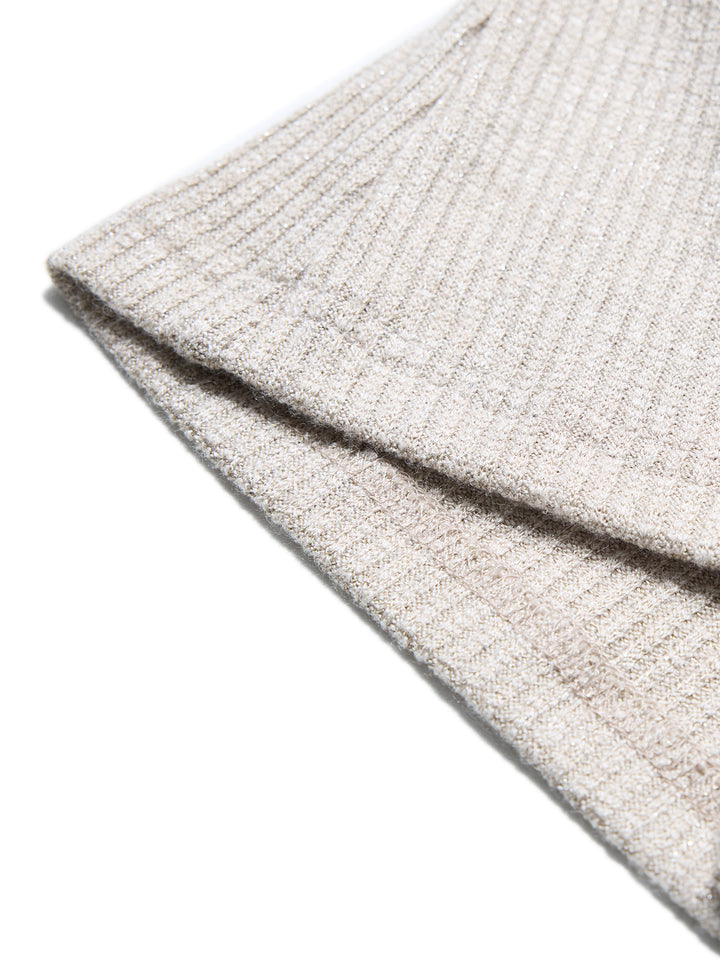 Knitwear casual hebilla de hebilla de hebilla tinte tinte tinte de mangas para mangas para el cuello