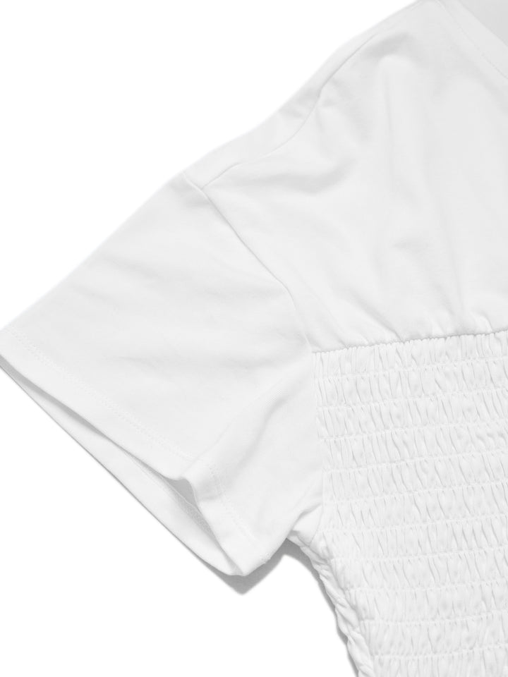 Casual Plain Round Neck Short Sleeve Women T-shirt