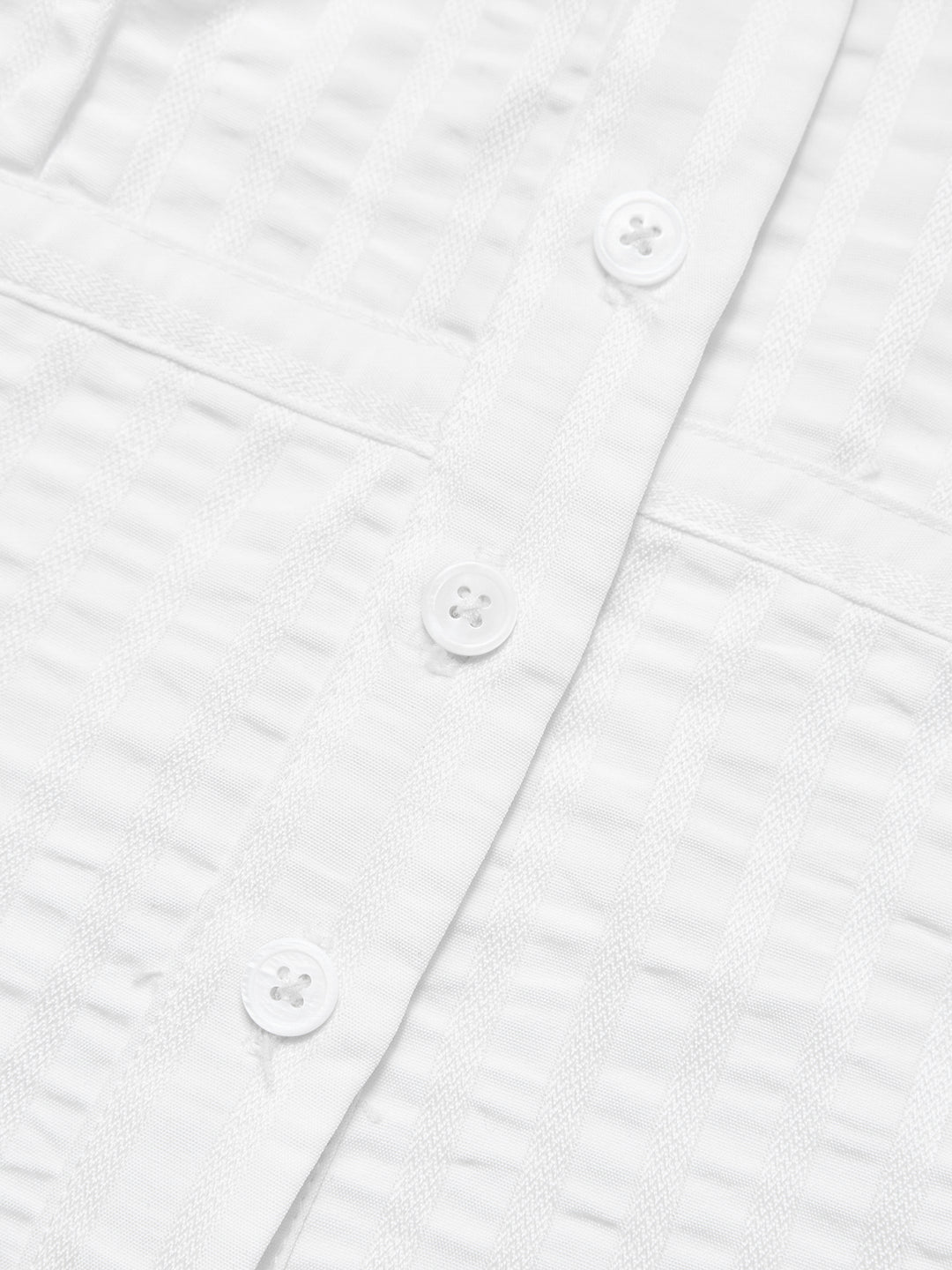 Botón de liso casual Camisa plisada Coloque Blusas sin mangas